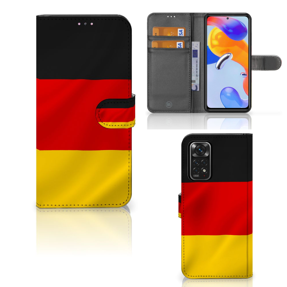 Xiaomi Redmi Note 11 Pro 5G/4G Bookstyle Case Duitsland