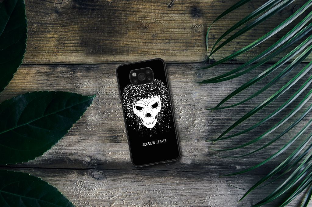 Telefoonhoesje Xiaomi Poco X3 | X3 Pro Skull Hair B2C Telecom