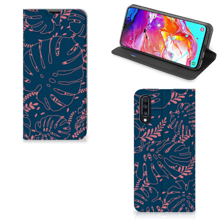 Samsung Galaxy A70 Smart Cover Palm Leaves