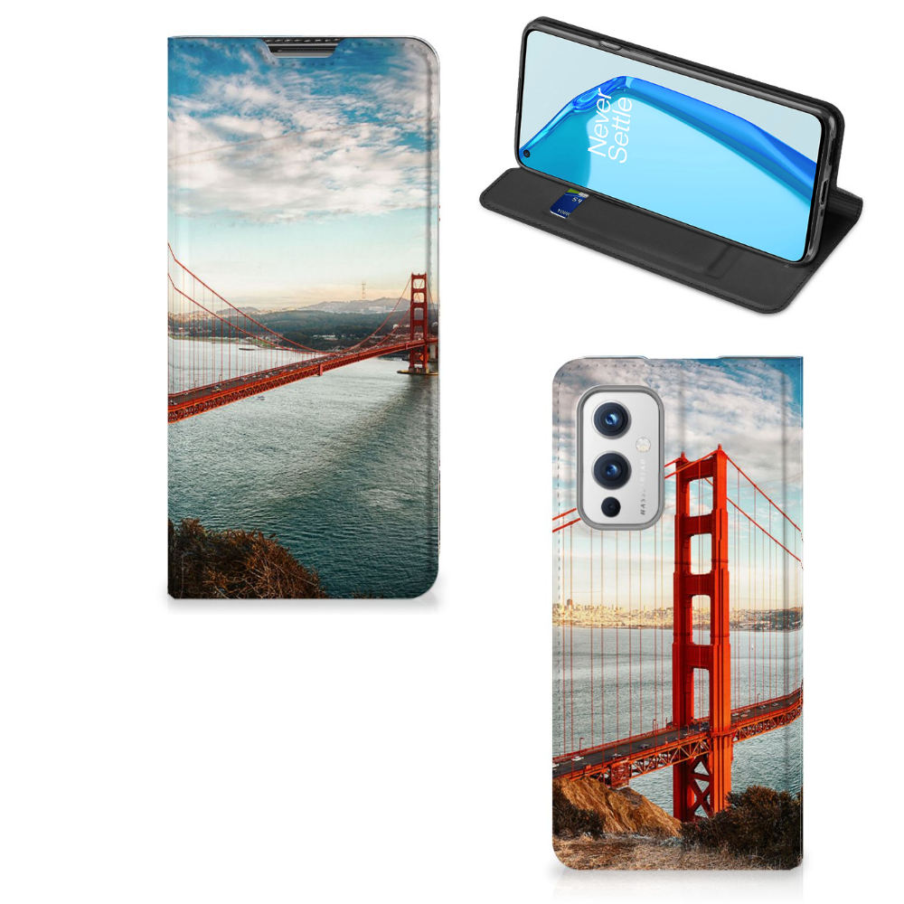 OnePlus 9 Book Cover Golden Gate Bridge - B2C Telecom
