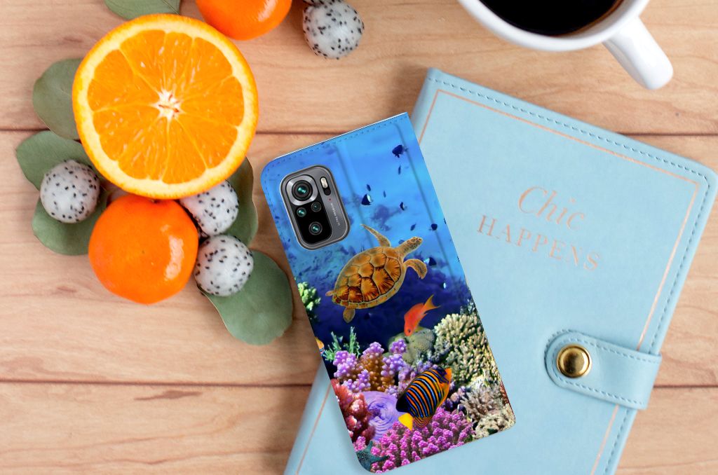 Xiaomi Redmi Note 10 4G | 10S | Poco M5s Hoesje maken Vissen - B2C Telecom