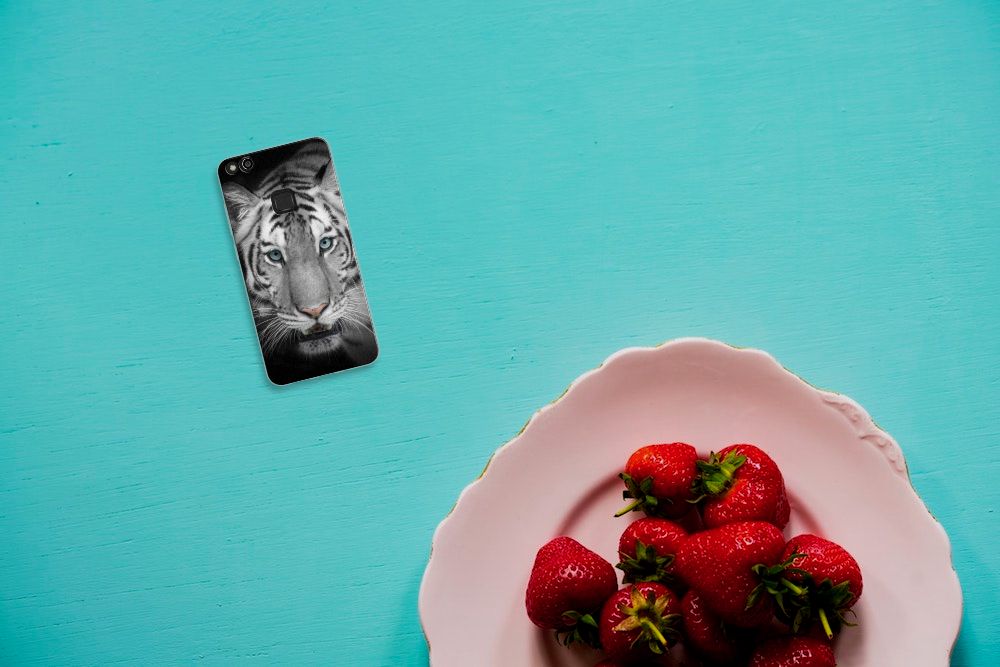 Huawei P10 Lite TPU Hoesje Tijger