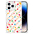 iPhone 14 Pro Doorzichtige Silicone Hoesje Dots B2C Telecom