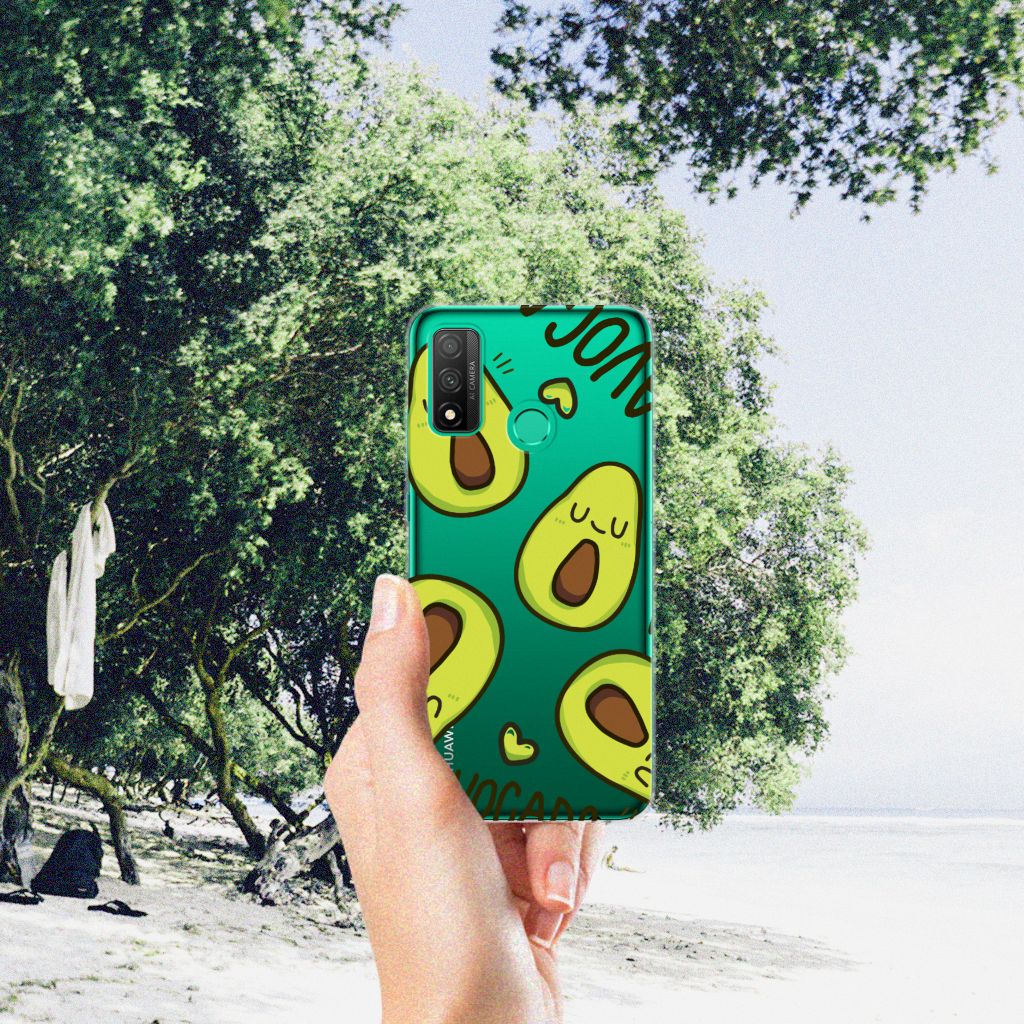 Huawei P Smart 2020 Telefoonhoesje met Naam Avocado Singing B2C Telecom