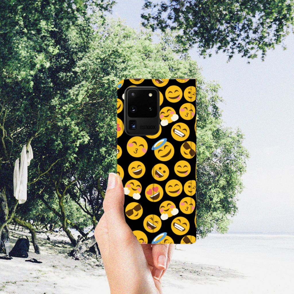 Samsung Galaxy S20 Ultra Hoesje met Magneet Emoji - B2C Telecom