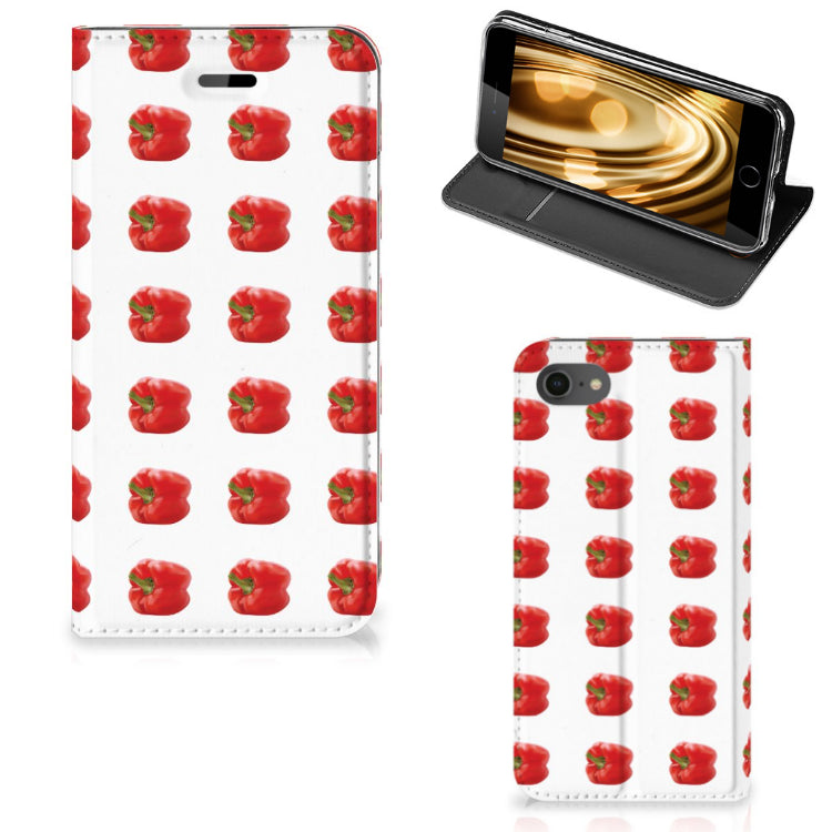 iPhone 7 | 8 | SE (2020) | SE (2022) Flip Style Cover Paprika Red