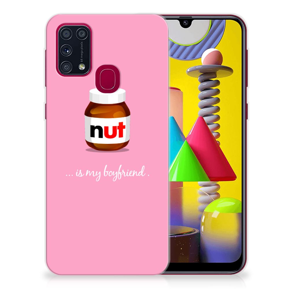 Samsung Galaxy M31 Siliconen Case Nut Boyfriend B2C Telecom