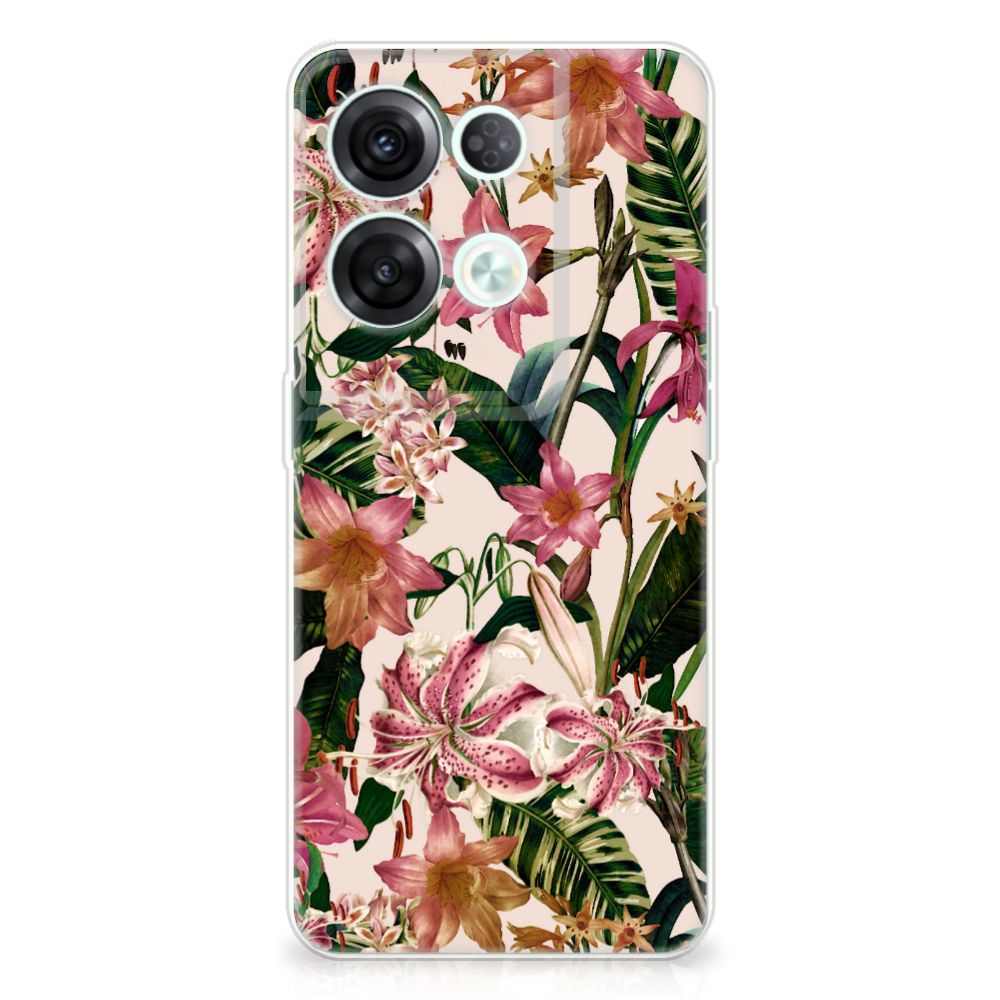 OPPO Reno8 Pro TPU Case Flowers