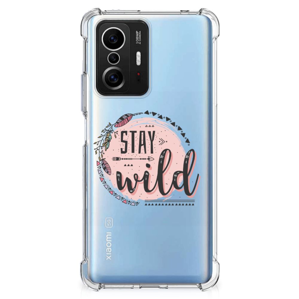 Xiaomi 11T | 11T Pro Stevig Bumper Hoesje Boho Stay Wild