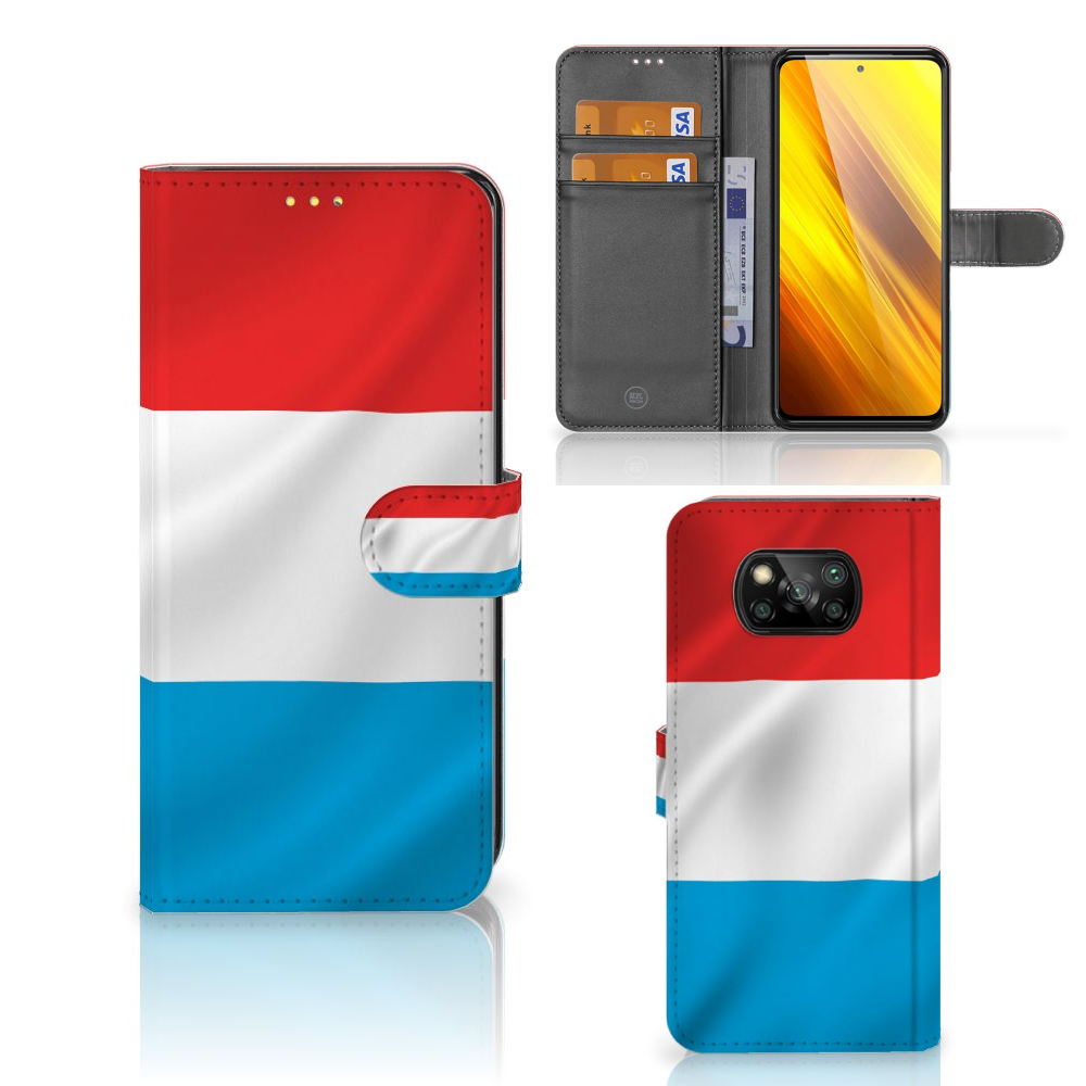 Xiaomi Poco X3 | Poco X3 Pro Bookstyle Case Luxemburg