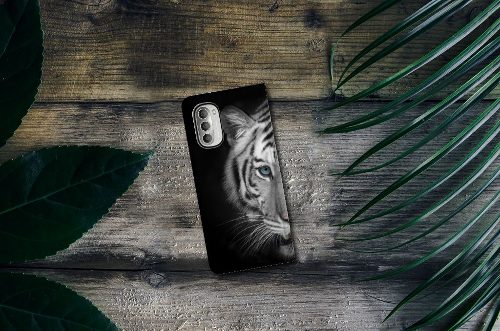 Motorola Moto G51 5G Hoesje maken Tijger - B2C Telecom