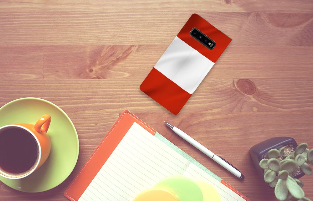 Samsung Galaxy S10 Plus Standcase Oostenrijk