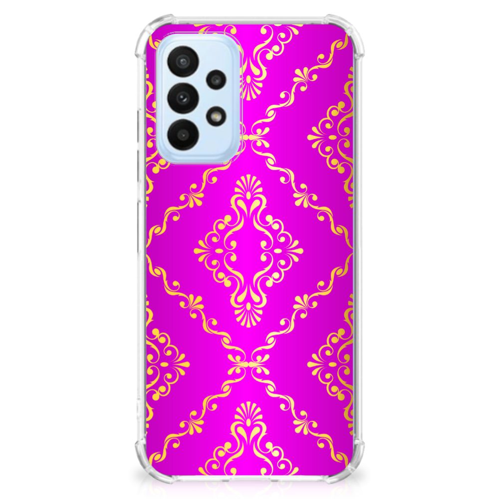Anti Shock Case Samsung Galaxy A23 Barok Roze - B2C Telecom