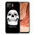 Silicone Back Case OPPO A73 4G Skull Eyes