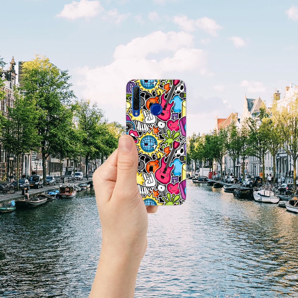 Honor 20 Lite Silicone Back Cover Punk Rock
