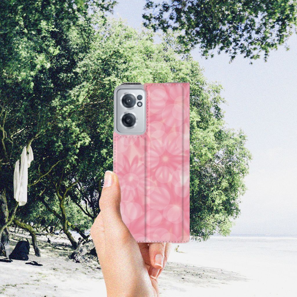 OnePlus Nord CE 2 5G Smart Cover Spring Flowers - B2C Telecom