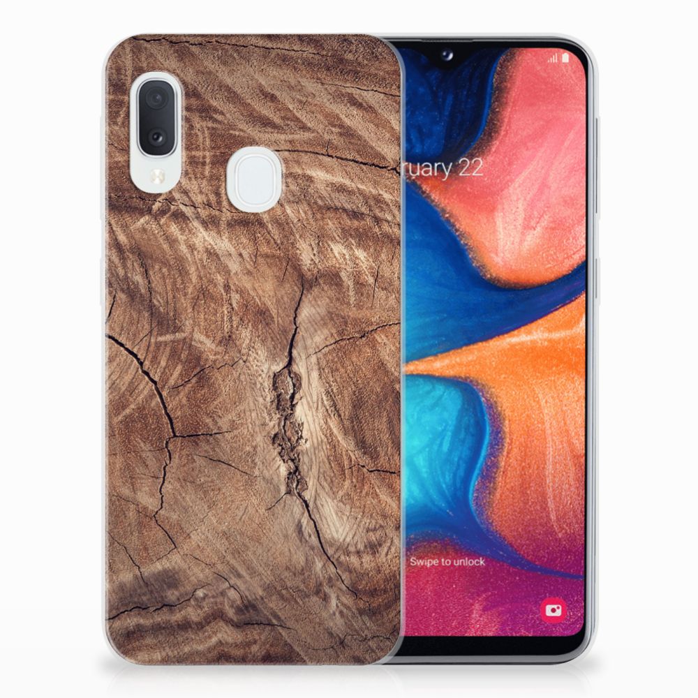 Samsung Galaxy A20e Bumper Hoesje Tree Trunk
