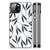 Apple iPhone 13 | iPhone 14 Bloemen Hoesje Leaves Blue