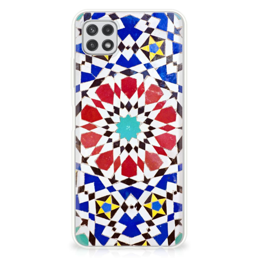 Samsung Galaxy A22 5G TPU Siliconen Hoesje Mozaïek B2C Telecom