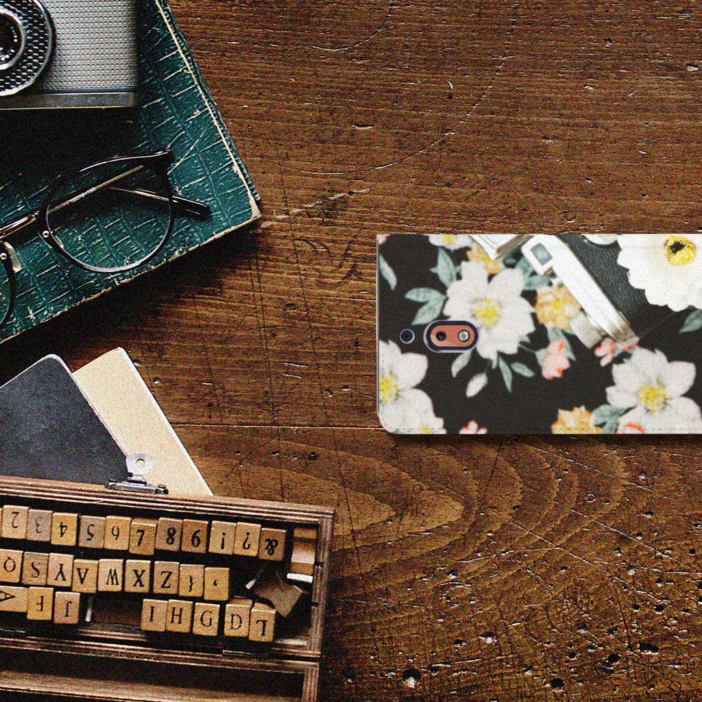 Nokia 2.1 2018 Stand Case Vintage Camera
