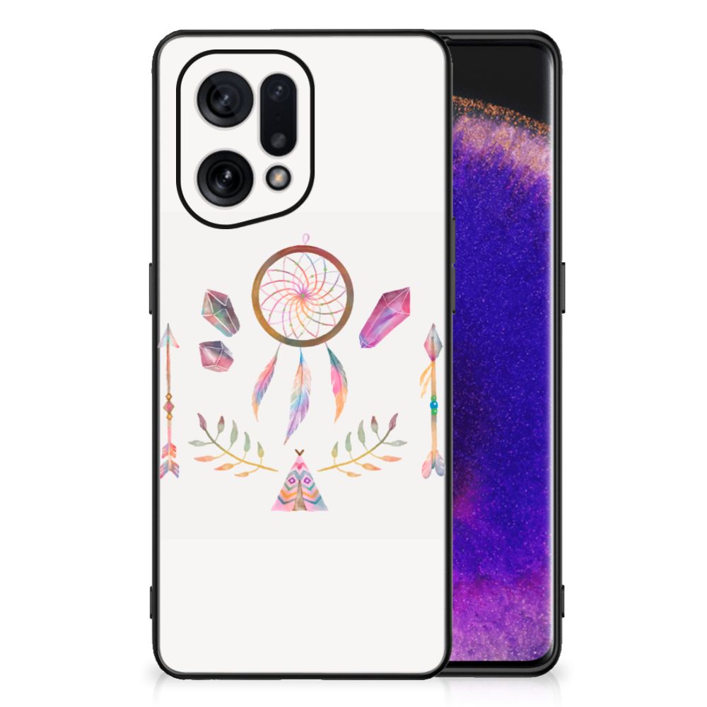 OPPO Find X5 Hoesje Boho Dreamcatcher