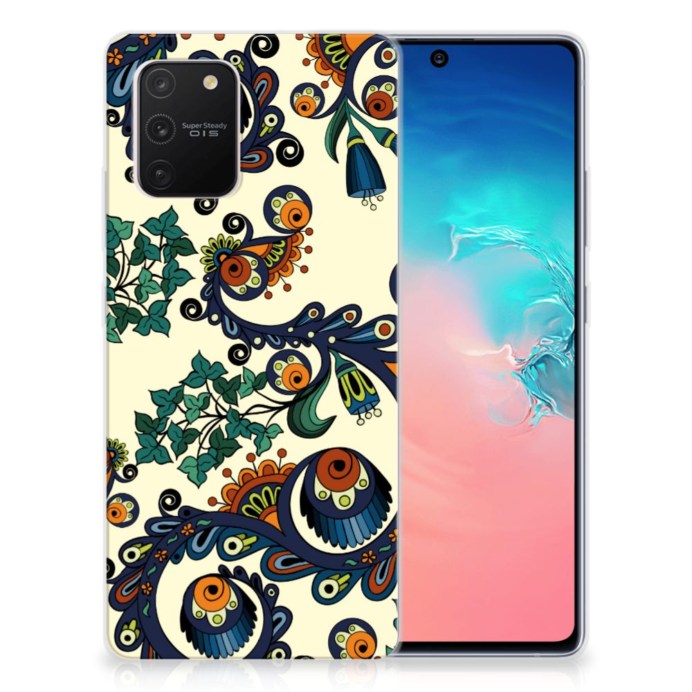 Siliconen Hoesje Samsung Galaxy S10 Lite Barok Flower B2C Telecom