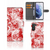 Telefoonhoesje met Naam Samsung Galaxy S22 Plus Angel Skull Rood