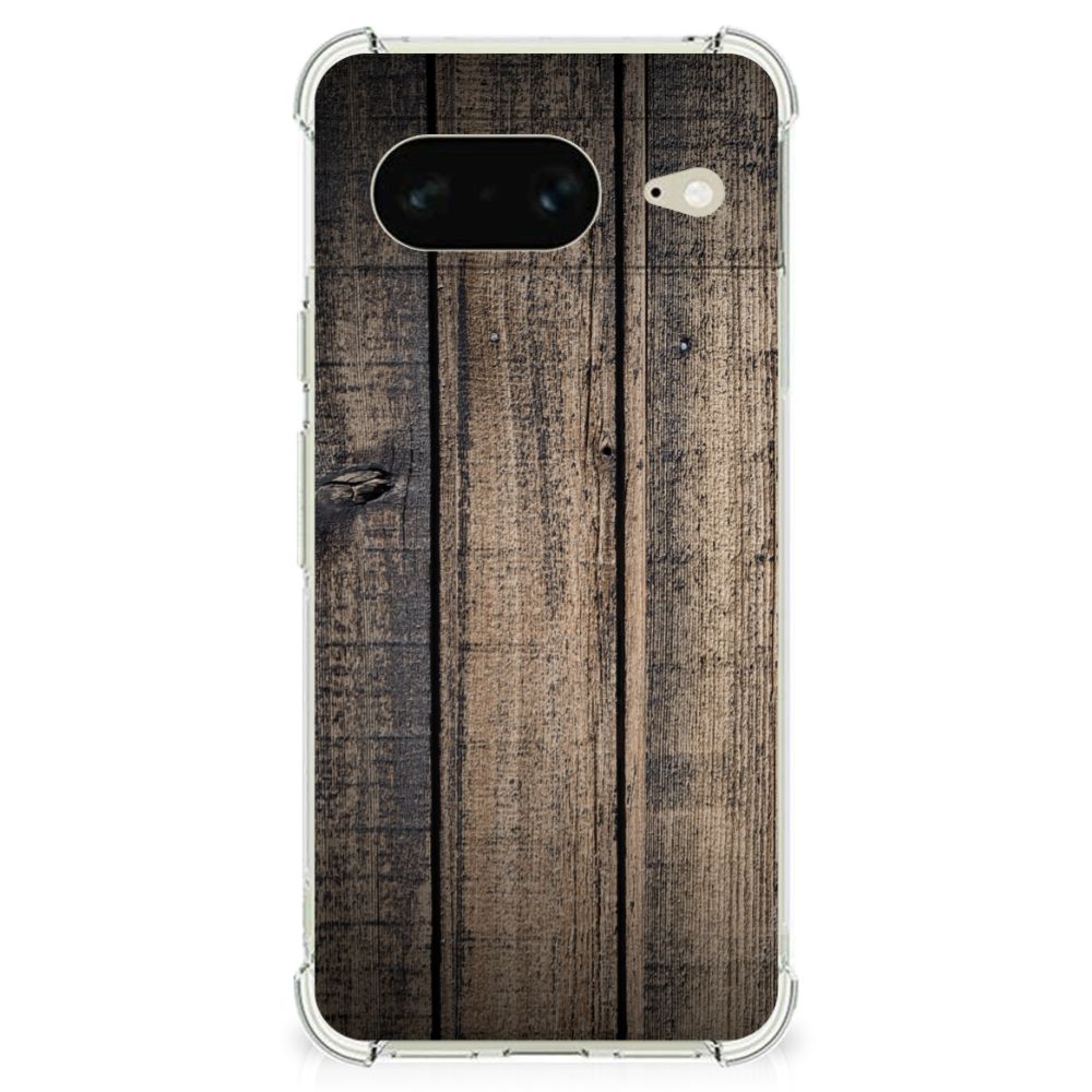 Google Pixel 8 Stevig Telefoonhoesje Steigerhout B2C Telecom