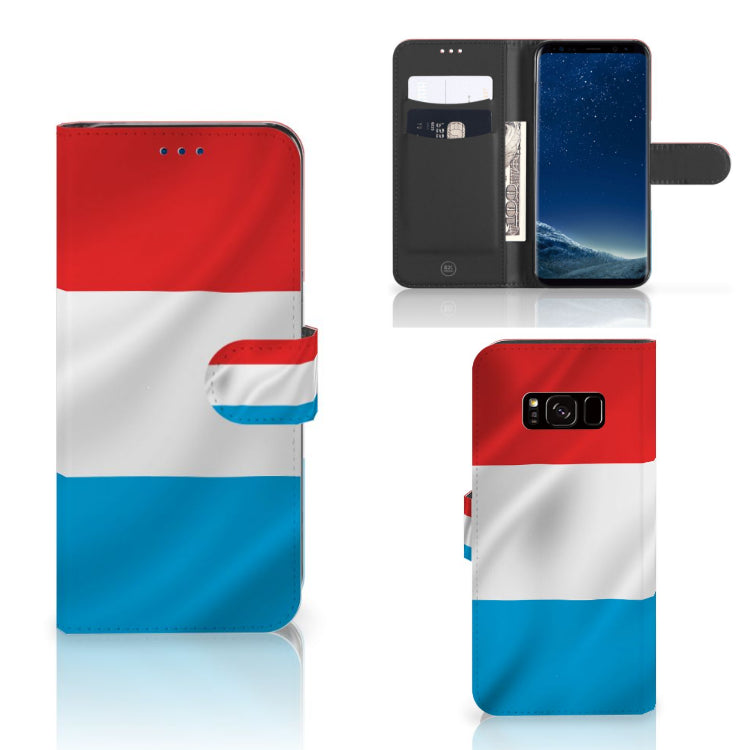 Samsung Galaxy S8 Bookstyle Case Luxemburg