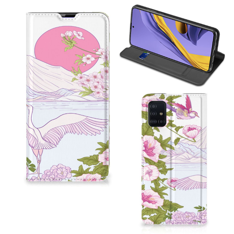 Samsung Galaxy A51 Hoesje maken Bird Standing - B2C Telecom