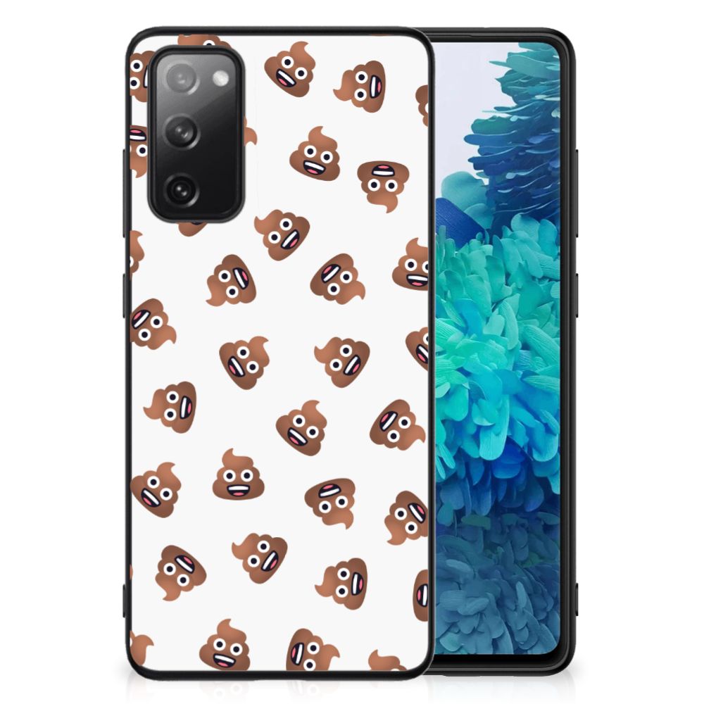 Back Case voor Samsung Galaxy S20 FE Poep Emojis B2C Telecom