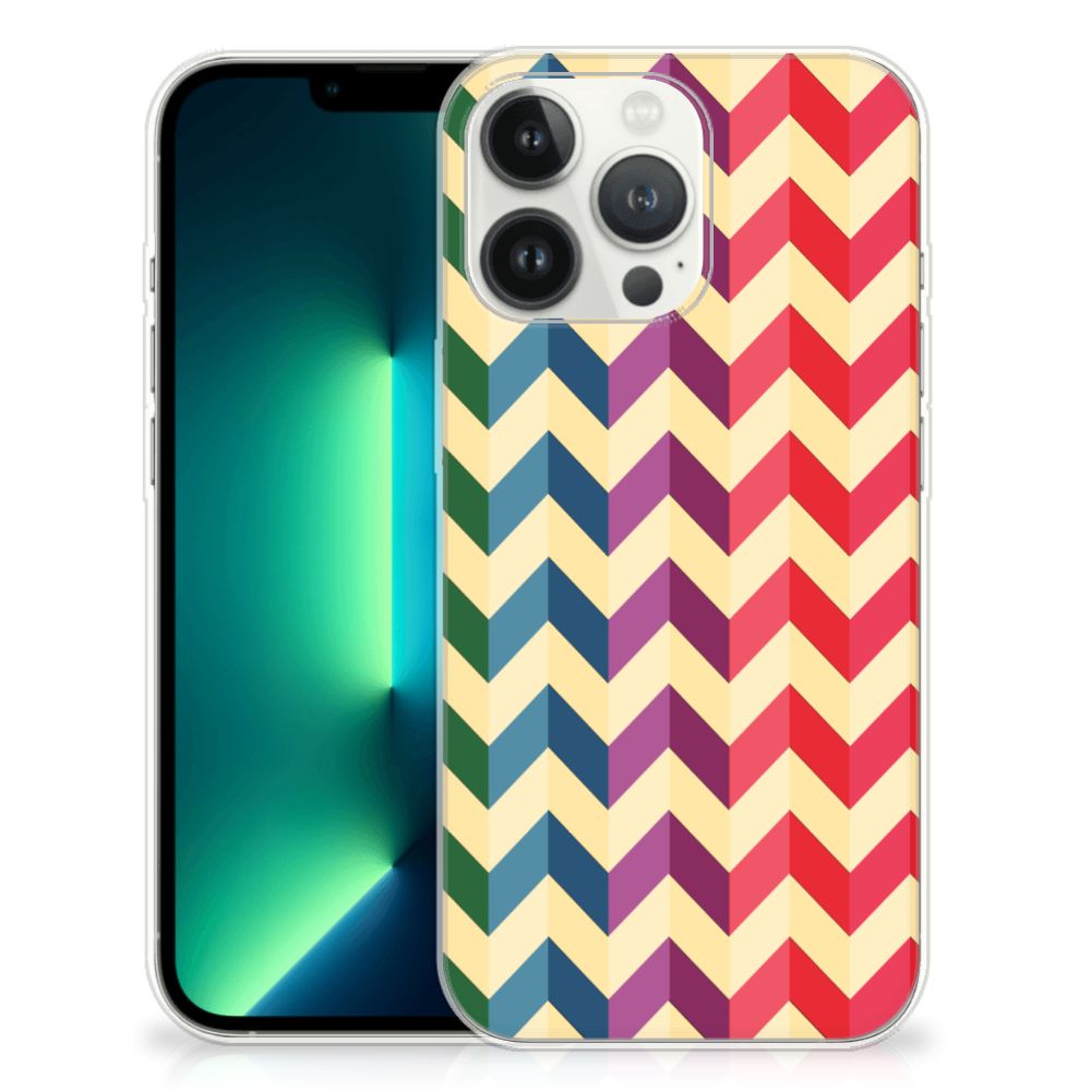 iPhone 13 Pro Max TPU bumper Zigzag Multi Color B2C Telecom