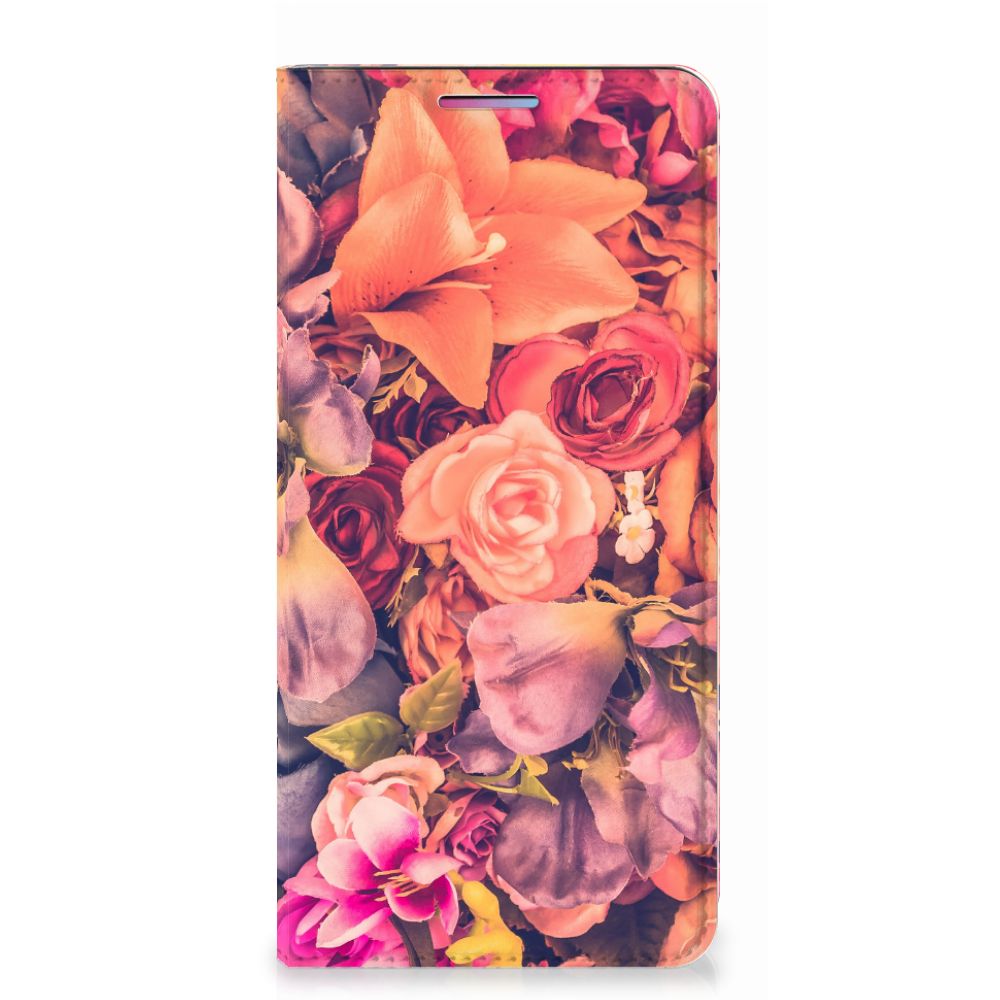 Motorola Moto G60s Smart Cover Bosje Bloemen - B2C Telecom