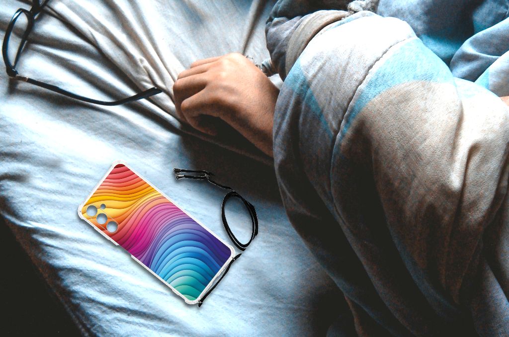 Shockproof Case voor Samsung Galaxy A13 5G | A04s Regenboog B2C Telecom