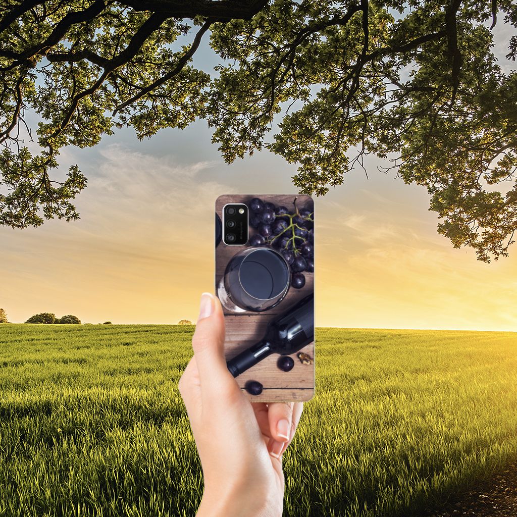 Samsung Galaxy A41 Siliconen Case Wijn B2C Telecom