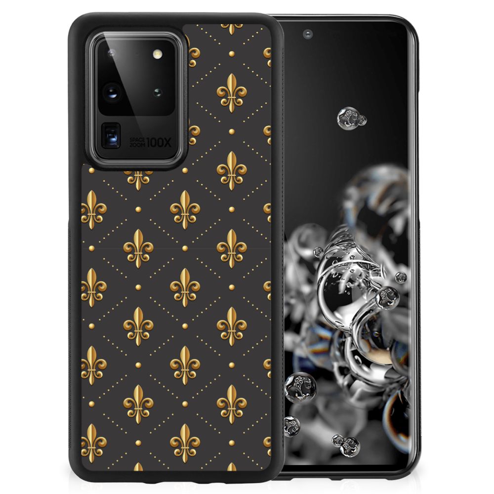 Samsung Galaxy S20 Ultra Bumper Case Franse Lelie