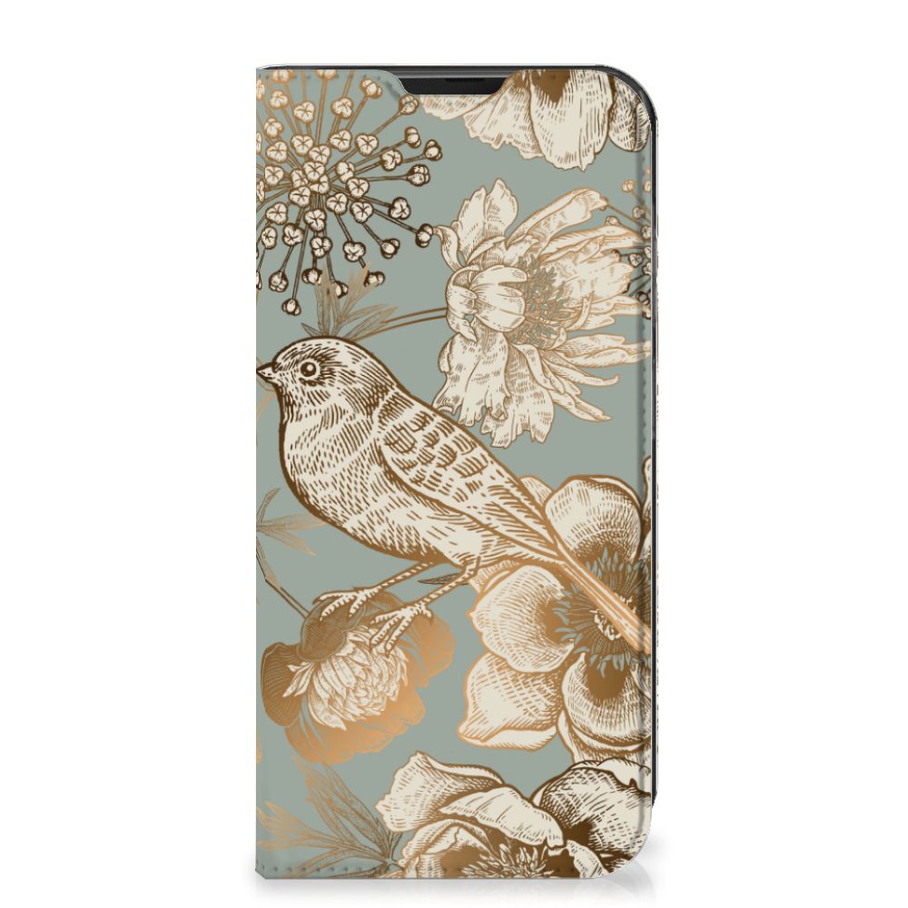 Smart Cover voor Samsung Galaxy Xcover 6 Pro Vintage Bird Flowers - B2C Telecom