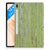Samsung Galaxy Tab S7FE Silicone Tablet Hoes Green Wood - B2C Telecom