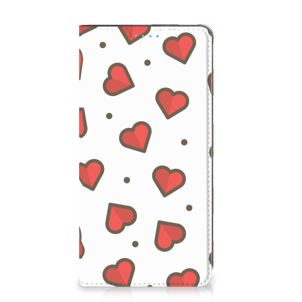 Samsung Galaxy A53 Hoesje met Magneet Hearts