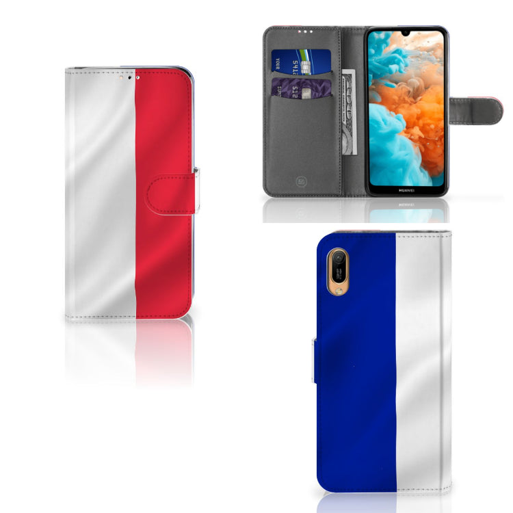Huawei Y6 (2019) Bookstyle Case Frankrijk