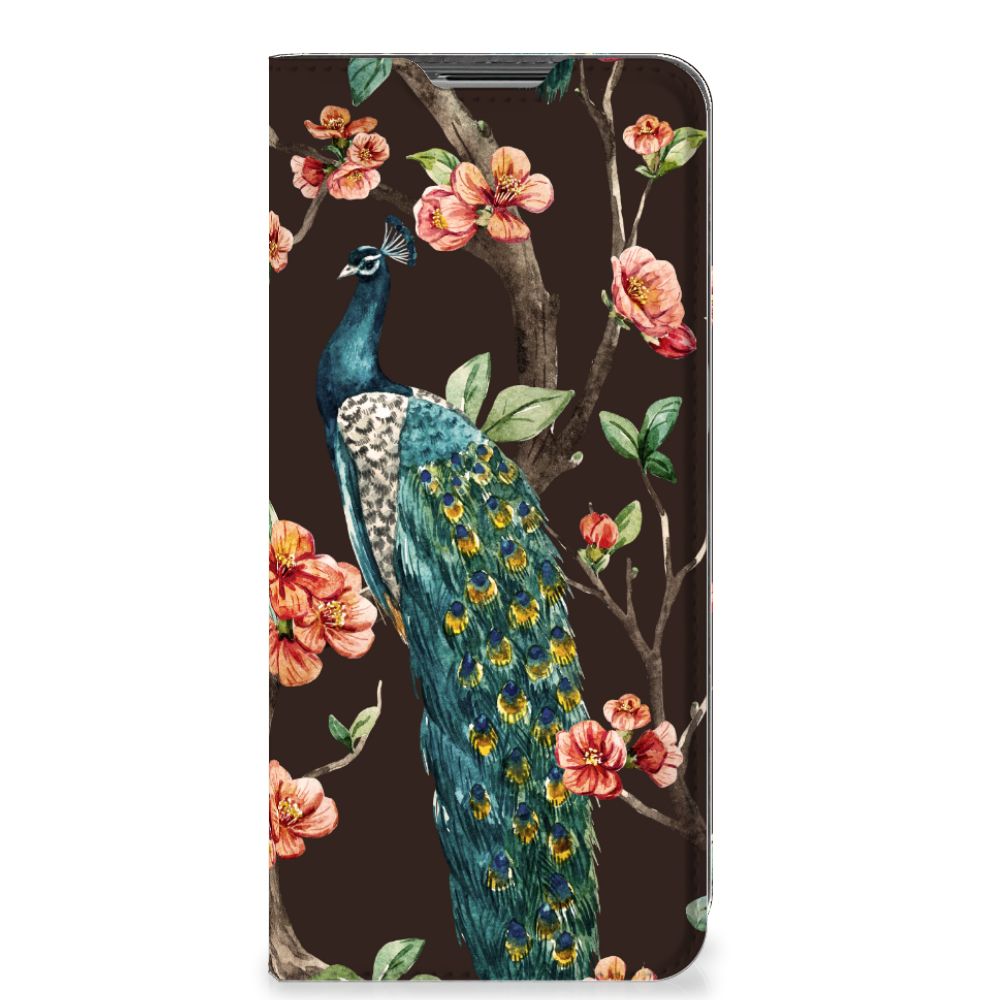 OPPO Find X5 Lite | Reno7 5G Hoesje maken Pauw met Bloemen - B2C Telecom