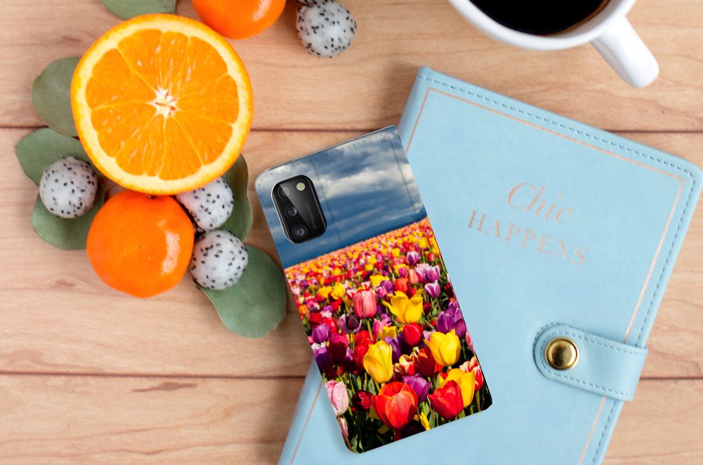 Samsung Galaxy A41 Smart Cover Tulpen - B2C Telecom