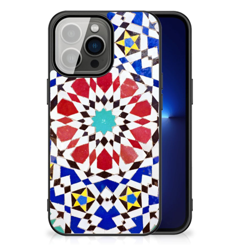 iPhone 13 Pro Marmeren Print Telefoonhoesje Mozaïek B2C Telecom