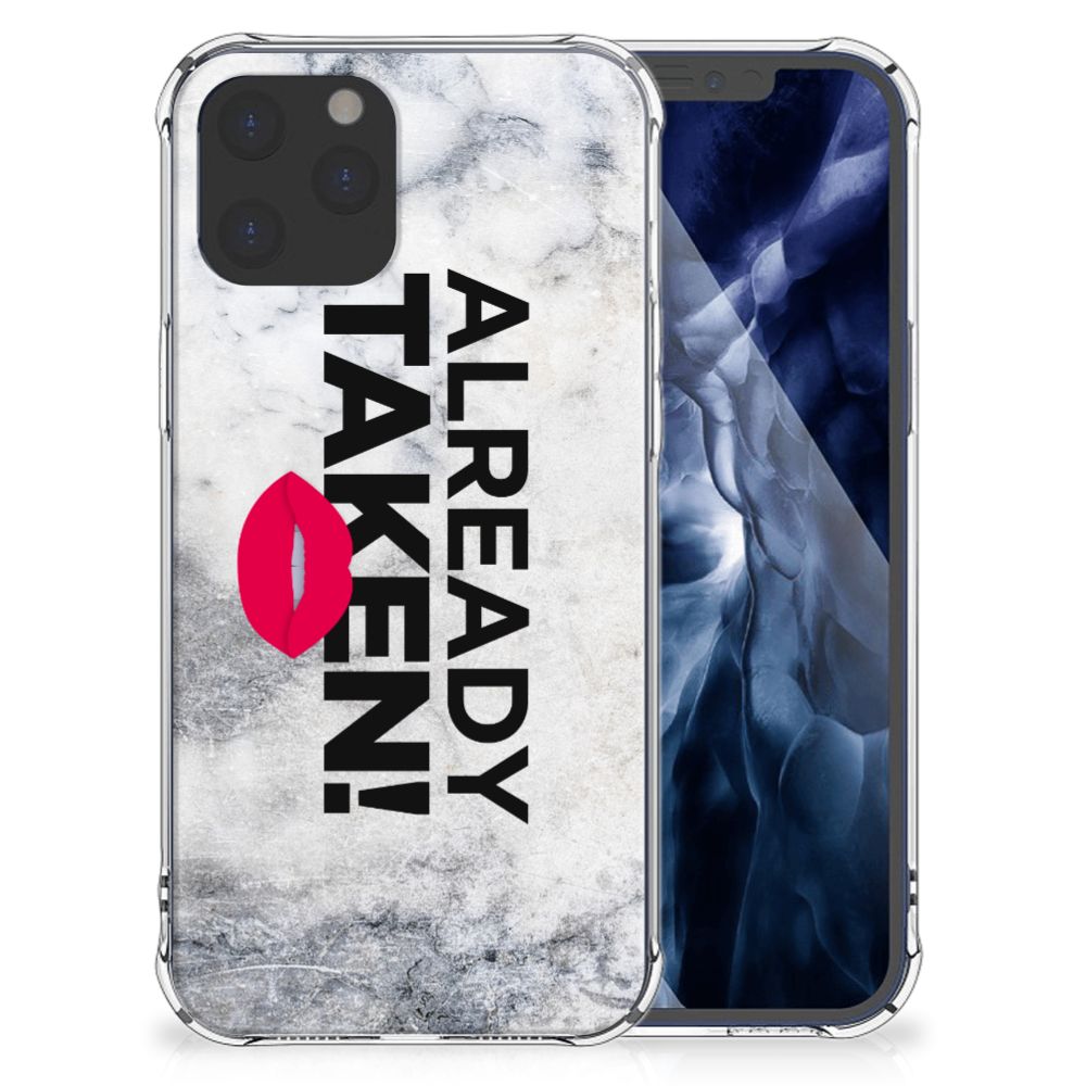 iPhone 12 Pro Max Telefoonhoesje met tekst Already Taken White B2C Telecom
