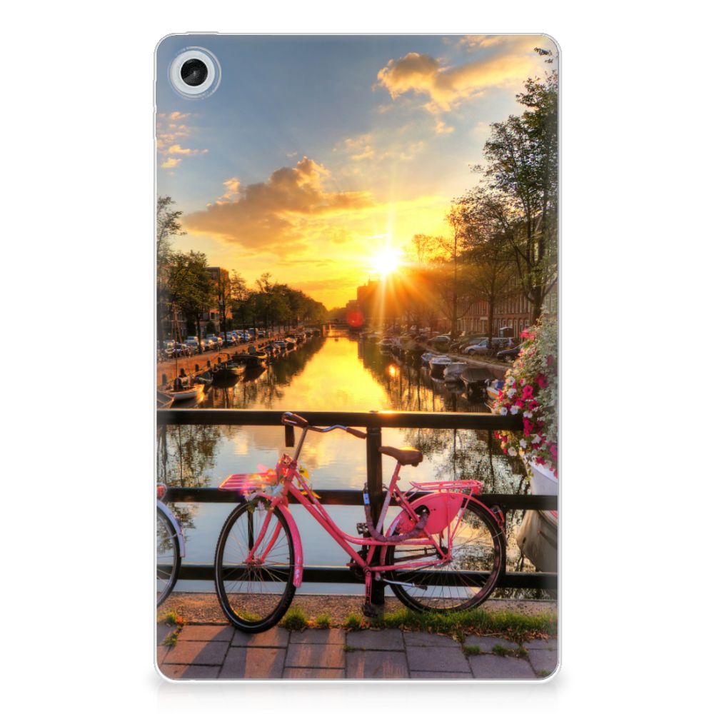Lenovo Tab M10 Plus (3e generatie) Hip Hoesje Amsterdamse Grachten