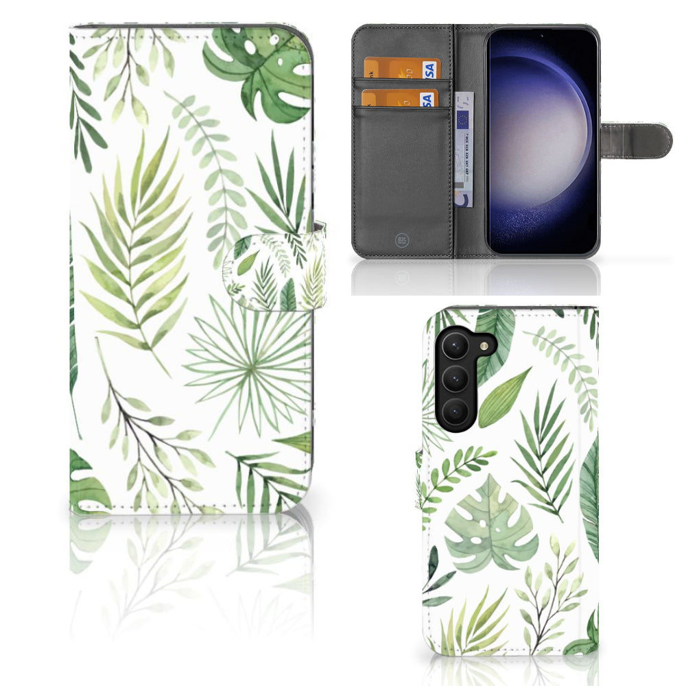 Samsung Galaxy S23 Plus Hoesje Leaves