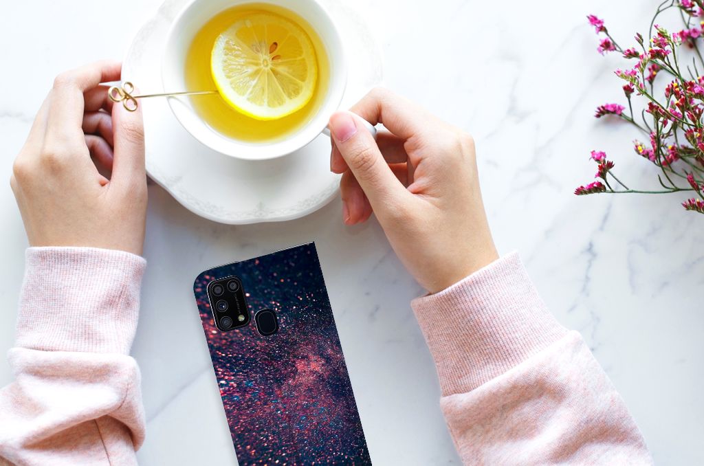 Samsung Galaxy M31 Stand Case Stars - B2C Telecom