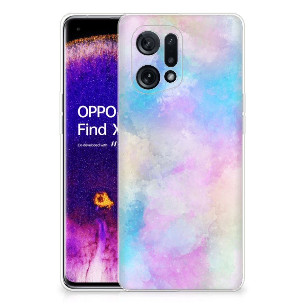Hoesje maken OPPO Find X5 Watercolor Light
