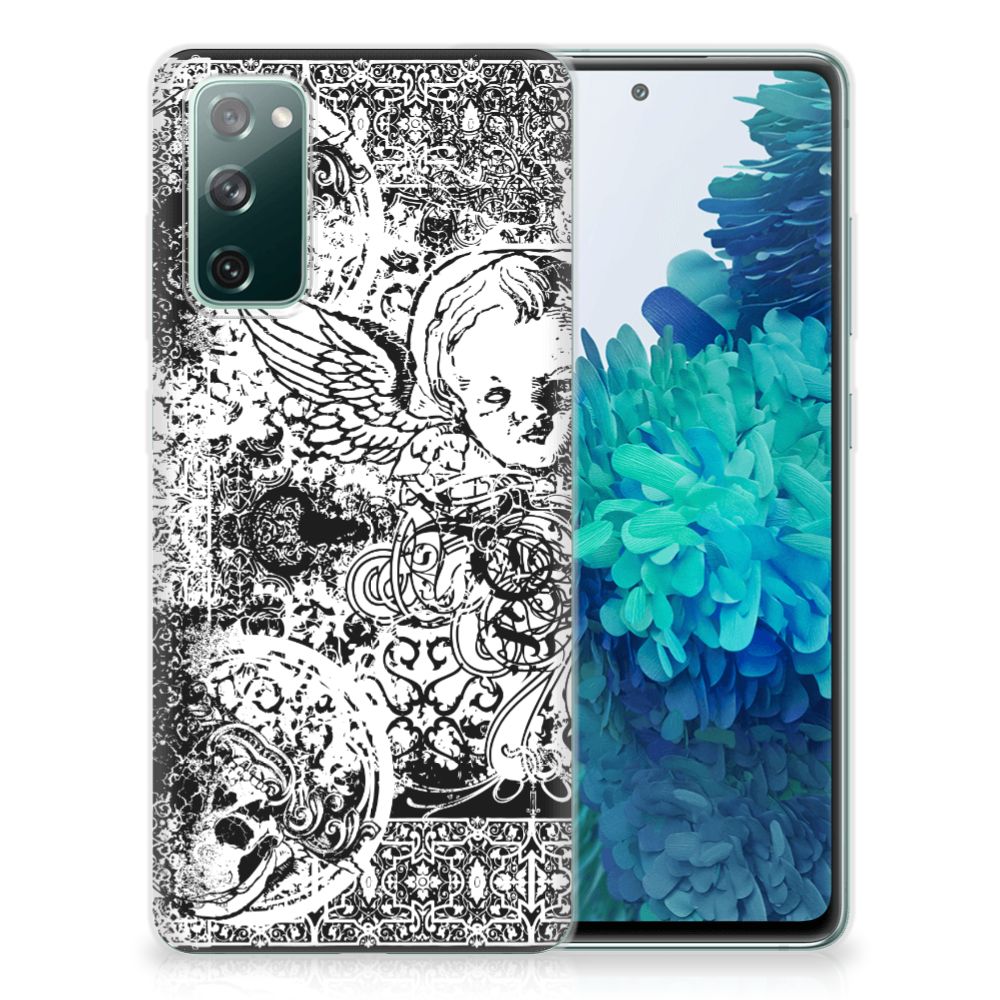 Silicone Back Case Samsung Galaxy S20 FE Skulls Angel