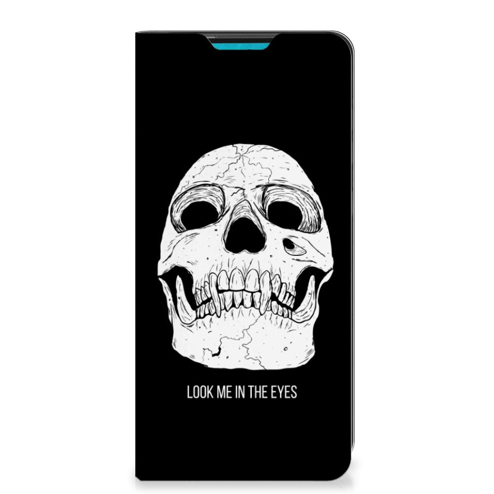 Mobiel BookCase Samsung Galaxy A73 Skull Eyes - B2C Telecom